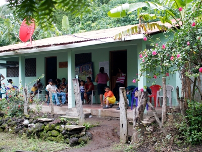 SIFT's health clinic in the village of Las Pilas