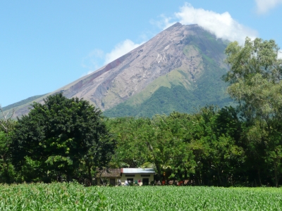 Concepcion volcano on Ometepe island