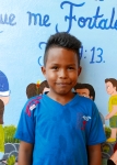 A boy who lives at the Orphanage