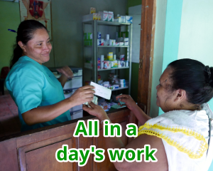 All in a day's work gift